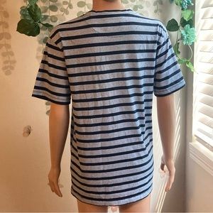 💎 (4/$30) Sz S Men’s Blue Striped Tee